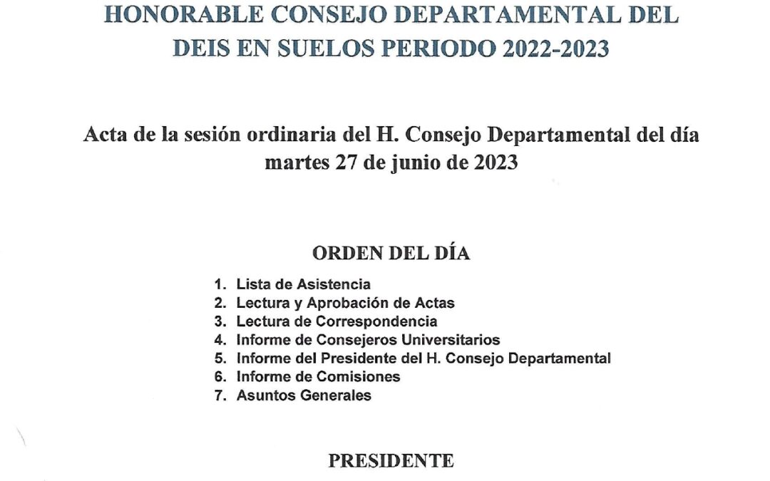 acta sesion ordinaria 27/06/2023
