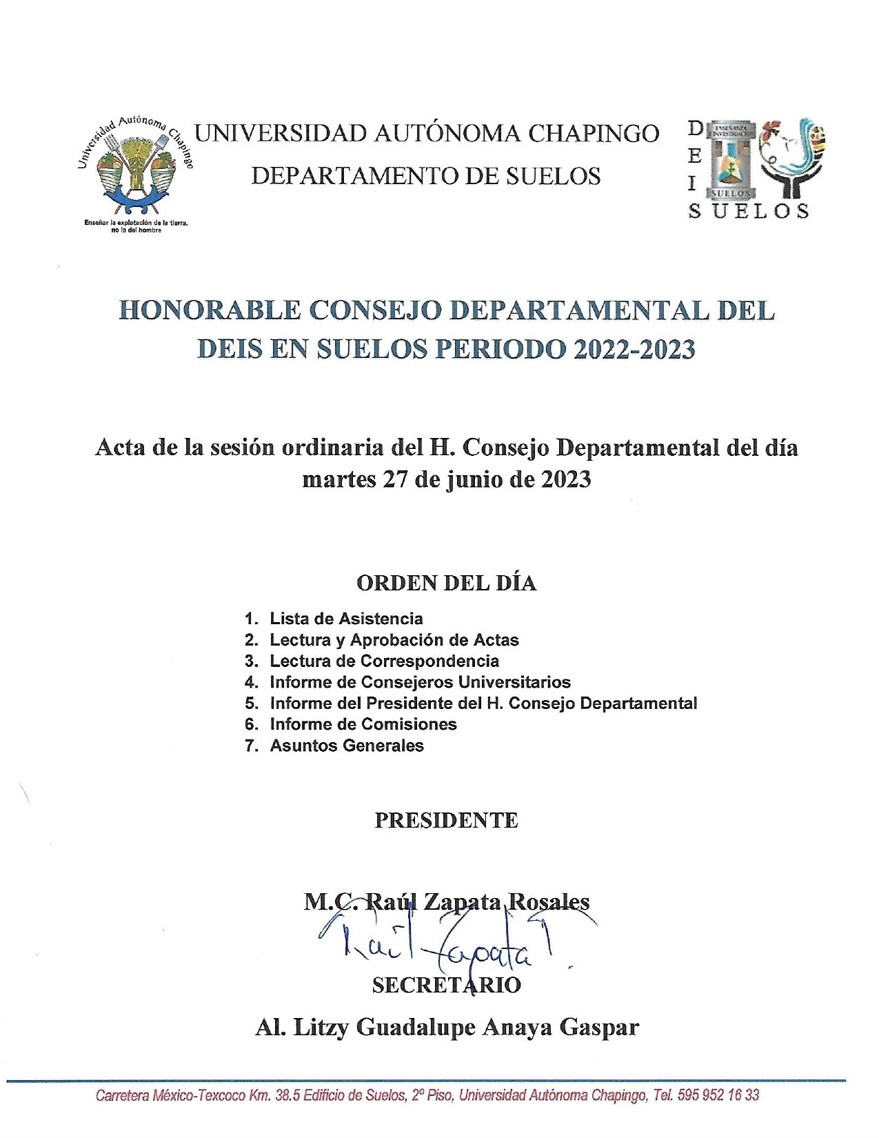 acta sesion ordinaria 27/06/2023